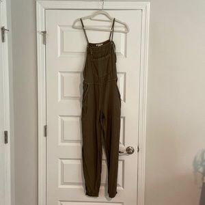 Billabong Army Green Jumpsuit